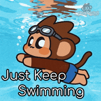 Water Sports Swimming GIF by Chimpers