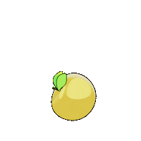 3D Apple Sticker by KEKILA