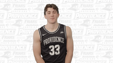 Point Smile GIF by Providence Friars