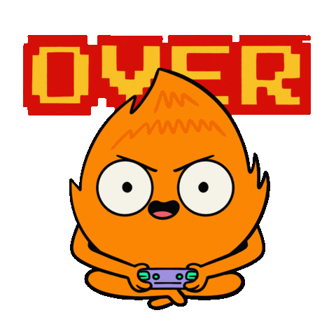 Playing Video Games Sticker