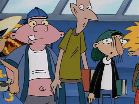 hey arnold nicksplat GIF