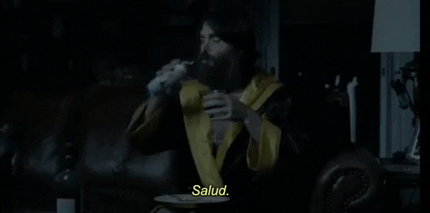 ctrexpope giphygifgrabber wine last man on earth cheez wiz GIF