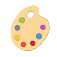 Colors Painting Sticker