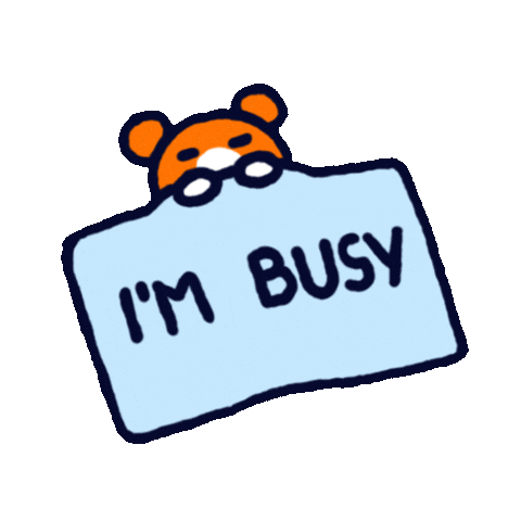 Sleepy Good Night Sticker