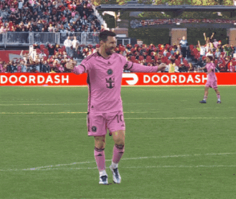 Happy Leo Messi GIF by Major League Soccer