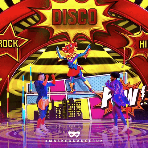 Dance Dancing GIF by The Masked Singer UK & The Masked Dancer UK