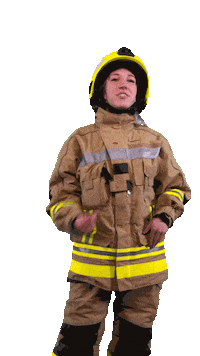 Fire Muscles Sticker by btl-brandschutz
