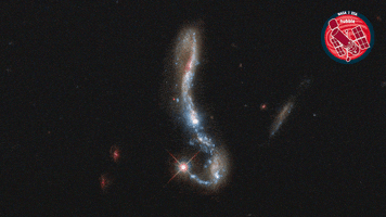 Nasa Stretching GIF by ESA/Hubble Space Telescope
