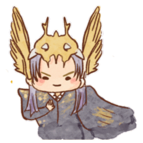 Mirror Fairy Sticker