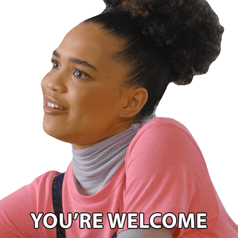 No Problem Youre Welcome Sticker by NETFLIX