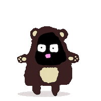 Illustration Bear Sticker by fngrpns