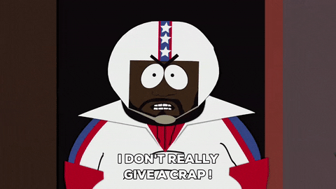 chef not caring GIF by South Park 