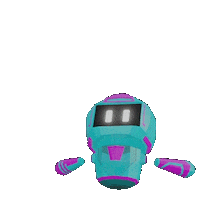 Robot Love Sticker by The Bone
