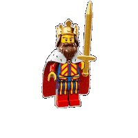 FrankyT_Lego king bounce lego royal Sticker