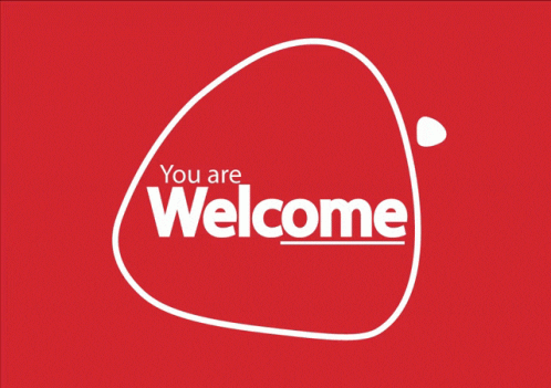 downsign giphyupload red welcome greeting GIF