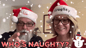 Naughty Or Nice Happy Holidays GIF by Aurora Consulting