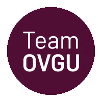 ovgu team teamwork go team magdeburg Sticker