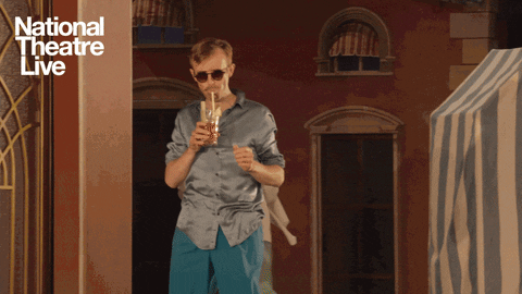 Much Ado About Nothing Celebration GIF by National Theatre