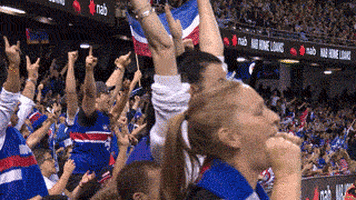 aussie rules football sport GIF by Western Bulldogs