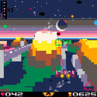 chiptune death shooter bonus voxel GIF