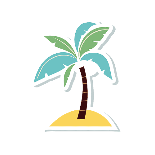 Summer Beach Sticker