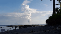 Timelapse Shows Eruption From Indonesia's Anak Krakatau Volcano