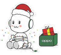 Merry Christmas Sticker by OPPO Mexico