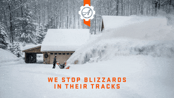 Winter Storm Snow GIF by Ariens