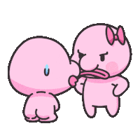 bebbobbop animation cartoon slap 2d animation Sticker