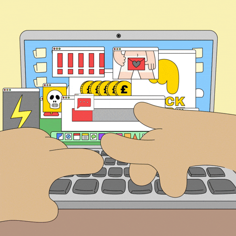 It Crowd Glitch GIF by Emily Redfearn