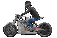 Motorcycle Ev Sticker