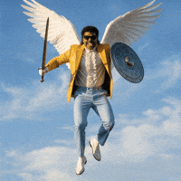 Flying Angel Wings GIF by Jukebox Saints