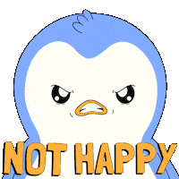 Angry Fight Sticker by Pudgy Penguins
