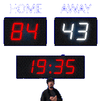 43 Away Sticker
