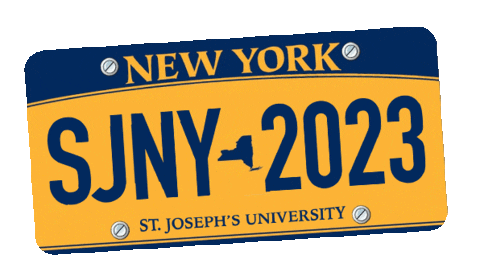 New York Congrats Sticker by St. Joseph's University New York