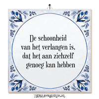 Nl Hoop Sticker by Tegelspreuken.nl
