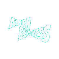 alienbusinessfilm logo film business alien Sticker