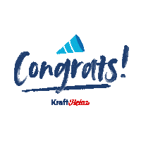 kraftheinz yay congrats well done wahey Sticker