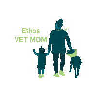 Ethos Vet Mom Sticker by Ethos Vet Health