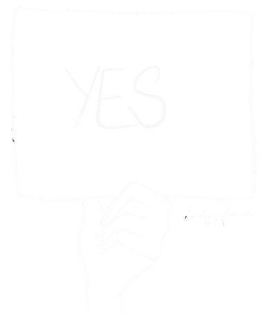 Ladyyyland women feminism consent metoo Sticker