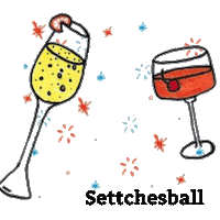 Settchesball party karneval fastnacht settchesball Sticker