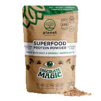 planetprotein planet protein planetprotein chocolate magic planet protein chocolate magic Sticker