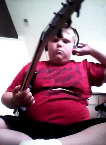 Extremely Talented Kid Slays it on Electric Guitar