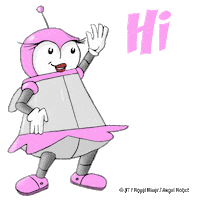 Robot Hello Sticker by Royalrivermusik
