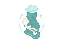 Cat Food Sticker