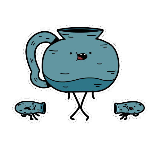 Cartoon Stone Sticker