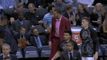 rudy gobert fashion GIF by NBA