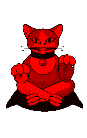 Cat Neko Sticker by Šindelářová Sára