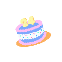 Happy Birthday Love Sticker
