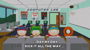 eric cartman kyle GIF by South Park 